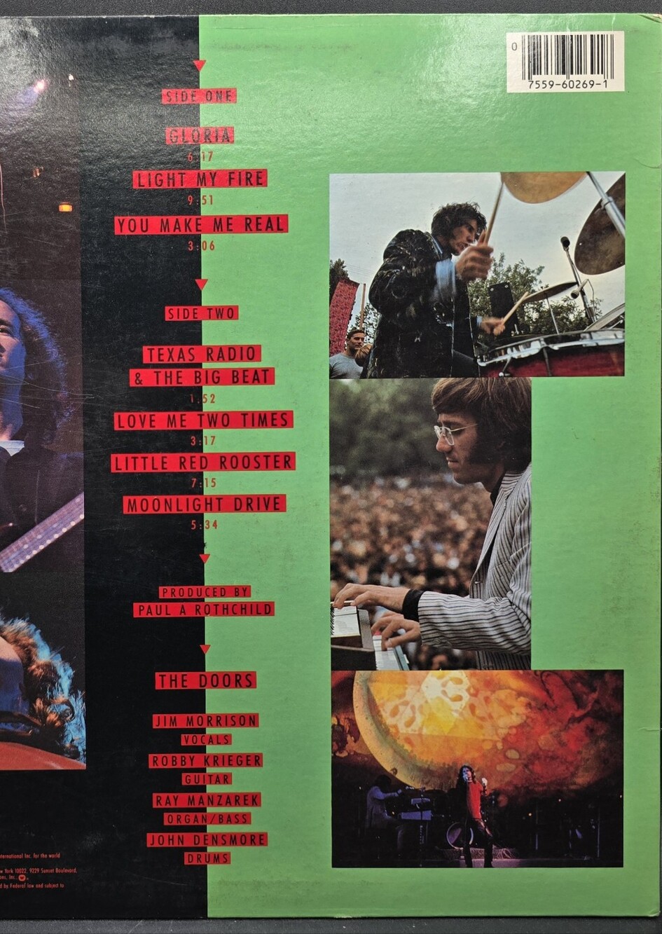 The Doors Alive She Cried 1983 - Picture 5 of 10